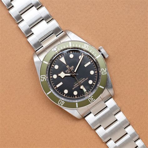 tudor green bezel|tudor harrods black bay.